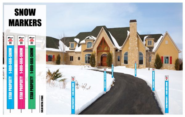 Snow Markers | Print1.ca